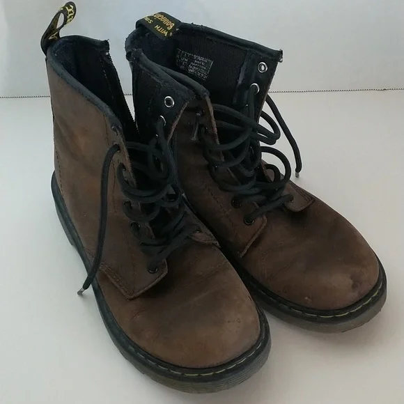 Dr. Martens Combat Boots Women's Size 5 Dr. Martens - Picture 3 of 11